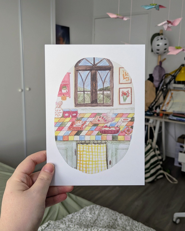 « Tarte aux fraises » (print)