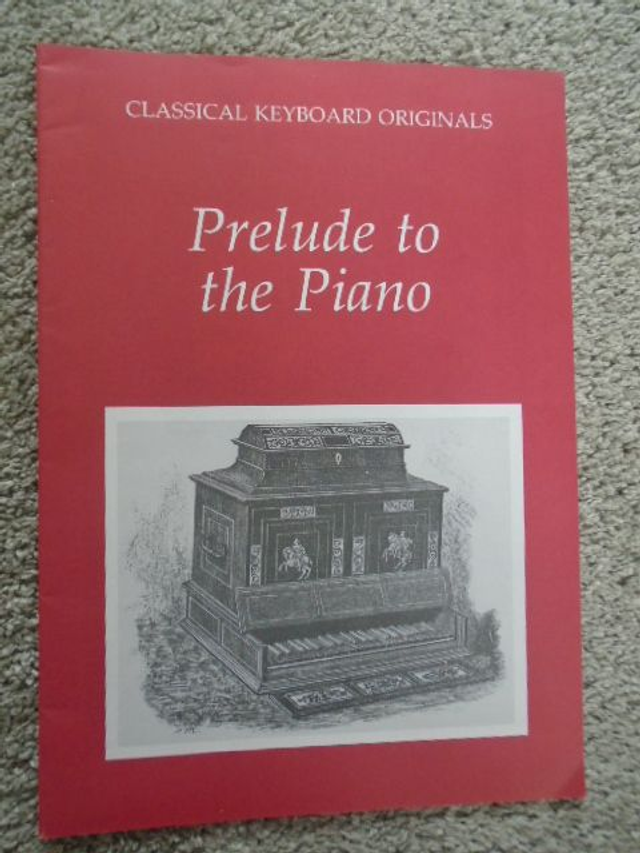 Classical Keyboard Originals Prelude to the Piano
