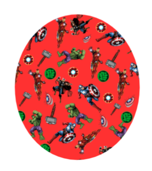 Avengers Red Overpatch / Sticker