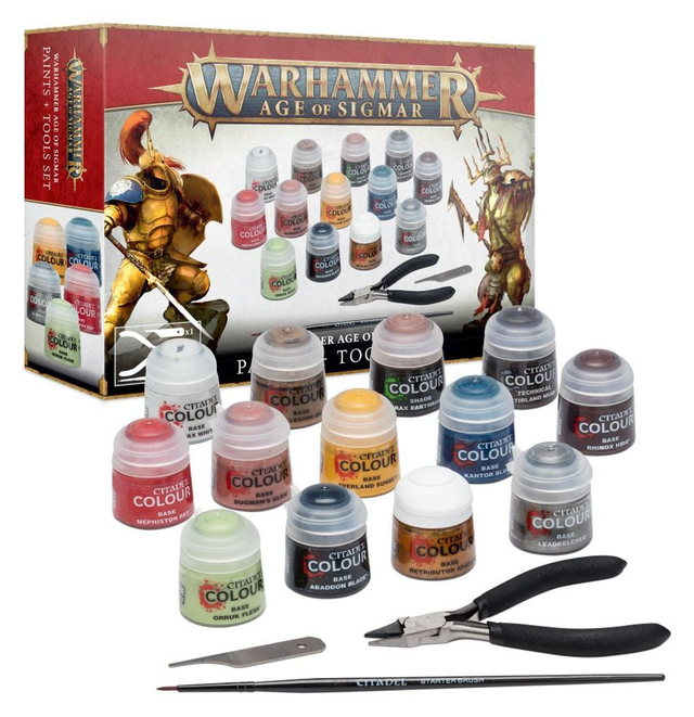 Age of Sigmar: Paints + Tools