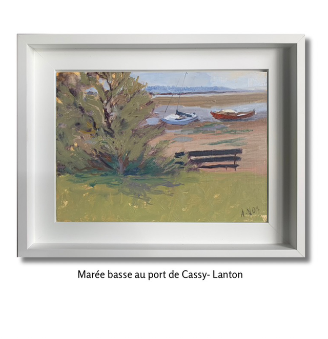 Le bassin depuis le port de Cassy