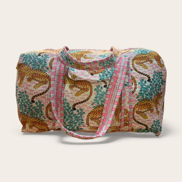 Pink Tiger Duffle Bag