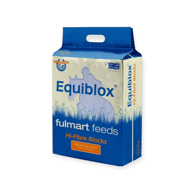 Equiblox Hi-Fibre Grass Blocks 12pk