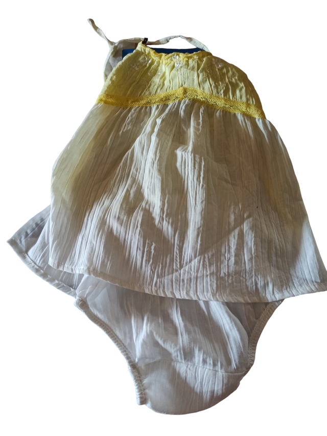 Ensemble robe + culotte 3 mois (Alouette)