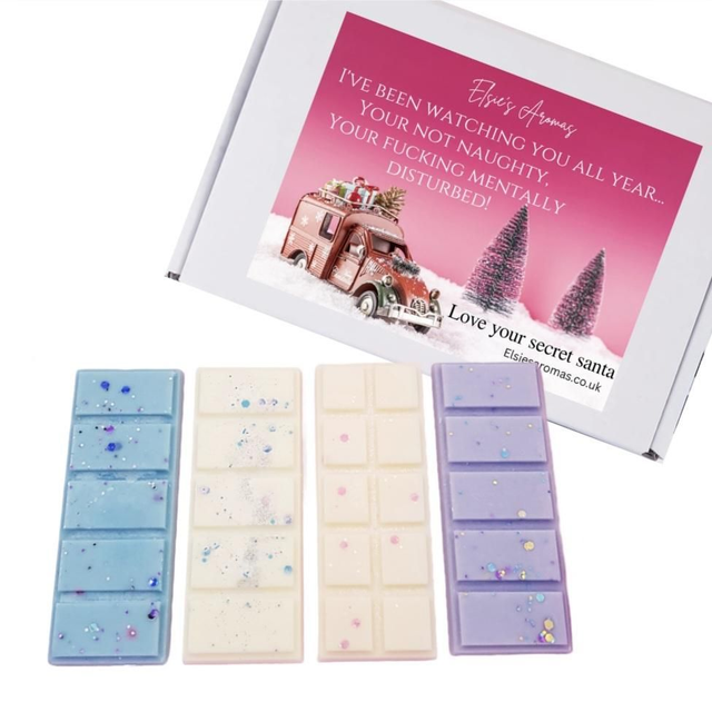 MERRY CHRISTMAS GIFT BOX I&#039;VE BEEN WATCHING YOU ALL YEAR (MENTALLY DISTURBED) SECRET SANTA