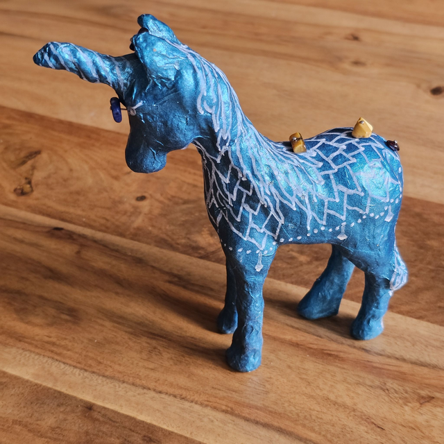 Gardien d'Onya - Licorne bleue