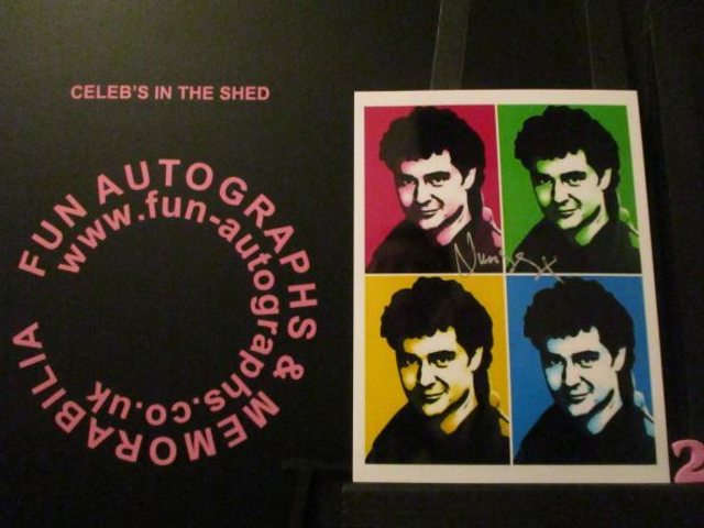 Ivan Kaye Authentic Autographed 6x4.5 Pop Art Limited Edition (2)