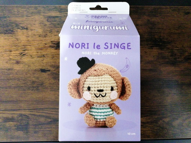 Kit minigurumi Nori le singe 