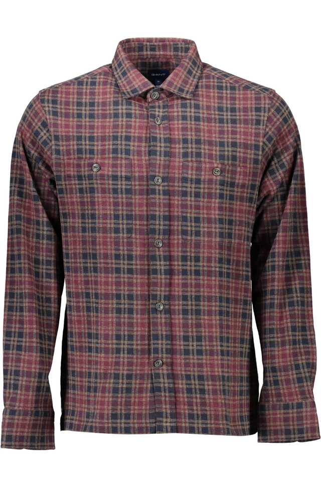 GANT CAMICIA MANICHE LUNGHE UOMO MARRONE