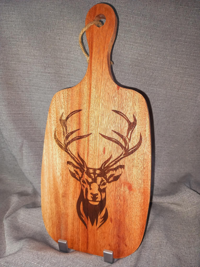 Petite Planche à Découper Motif Cerf