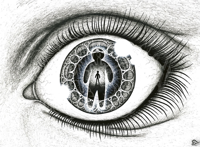 &quot;I see you&quot; Print