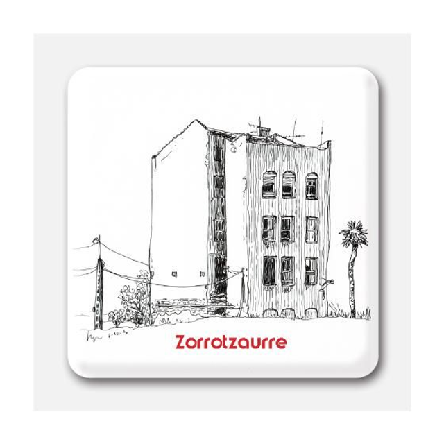 Imán edificio palmera Zorrozaurre