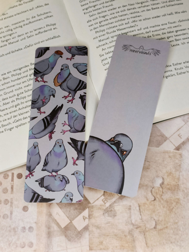 Bookmark - Pigeons