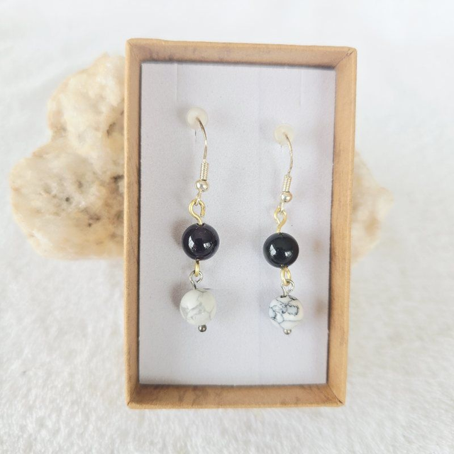 Boucles d&#039;oreilles perles 