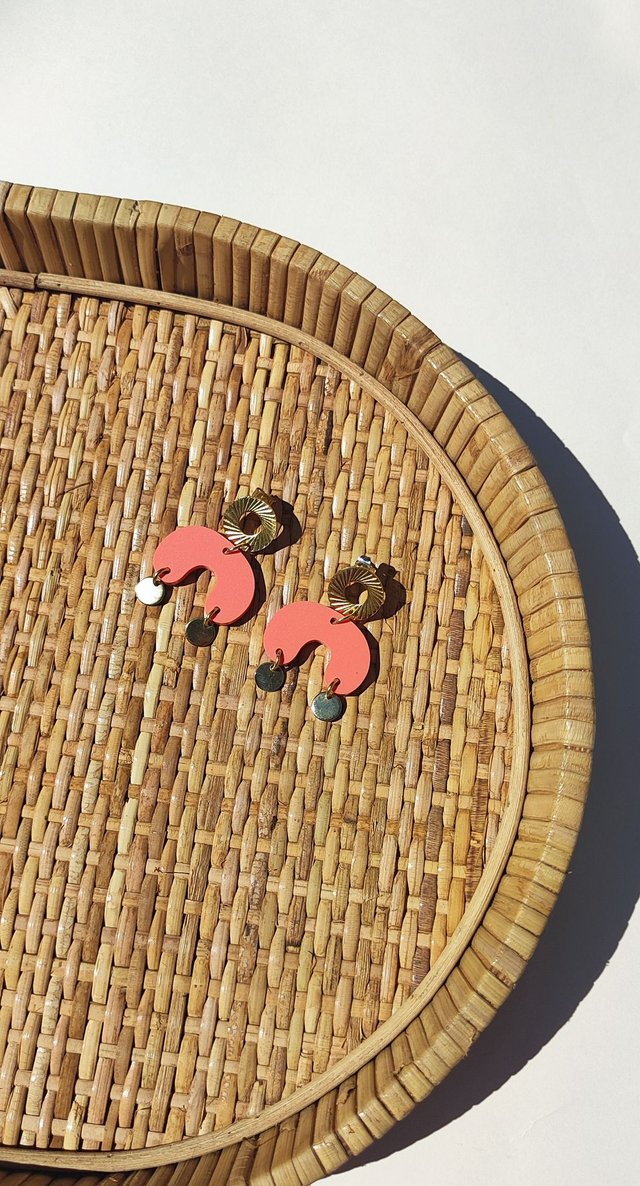Boucles d'oreilles Camille - Pêche