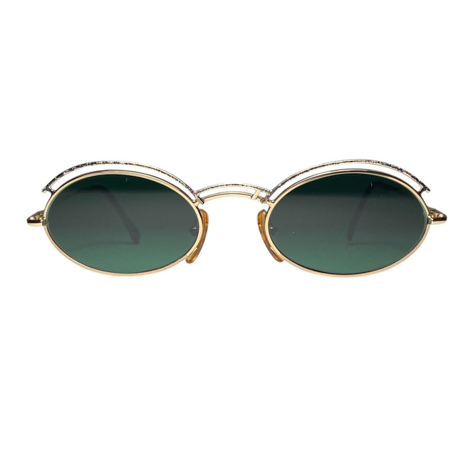 Casanova LC15 luxury vintage sunglasses 24 KT gold plated 