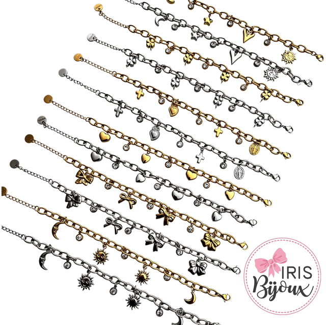 Bracciale multicharms 3d 