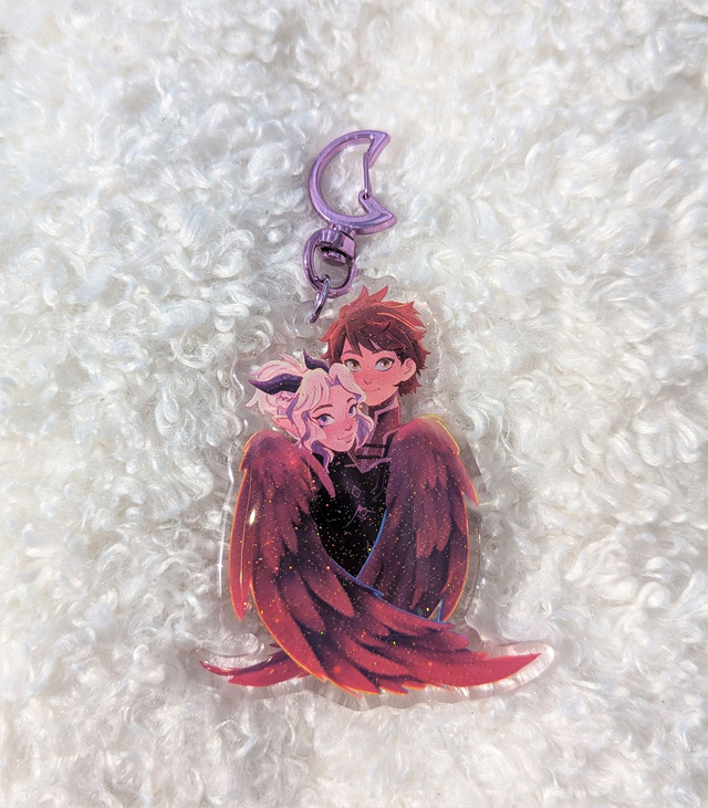 ACRYLIC CHARMS - Rayla and Callum - The Dragon Prince