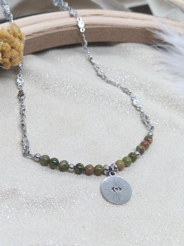 Collier ISIS Unakite