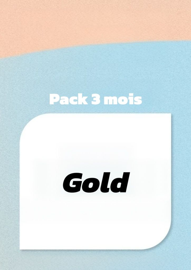 𝐏𝐚𝐜𝐤 𝟑 𝐦𝐨𝐢𝐬 𝐆𝐨𝐥𝐝