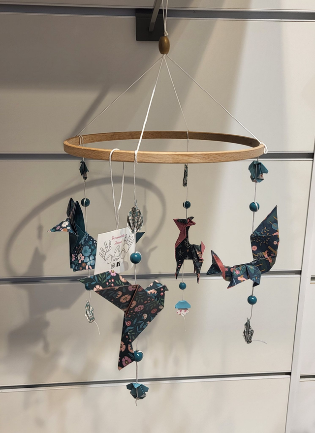 Mobile suspension - Entre les sapins