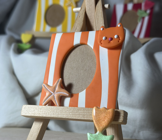 Cadre photo identité avec magnet interchangeable