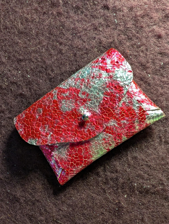 Porte monnaie fushia 