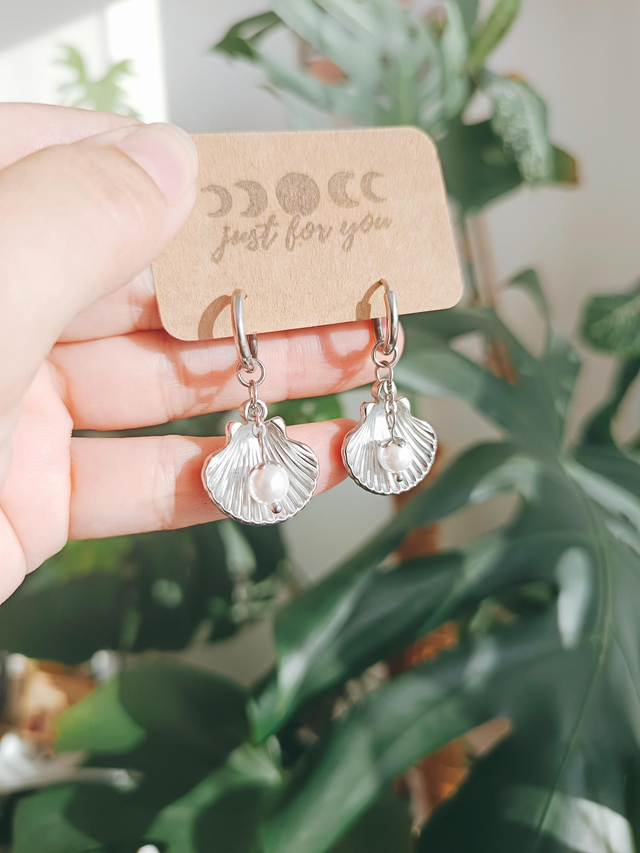 BOUCLES - SACRED SHELL (pièce unique)