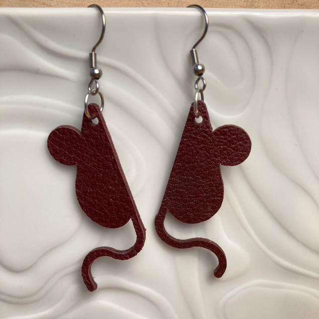 Boucles d'oreilles SOURIS