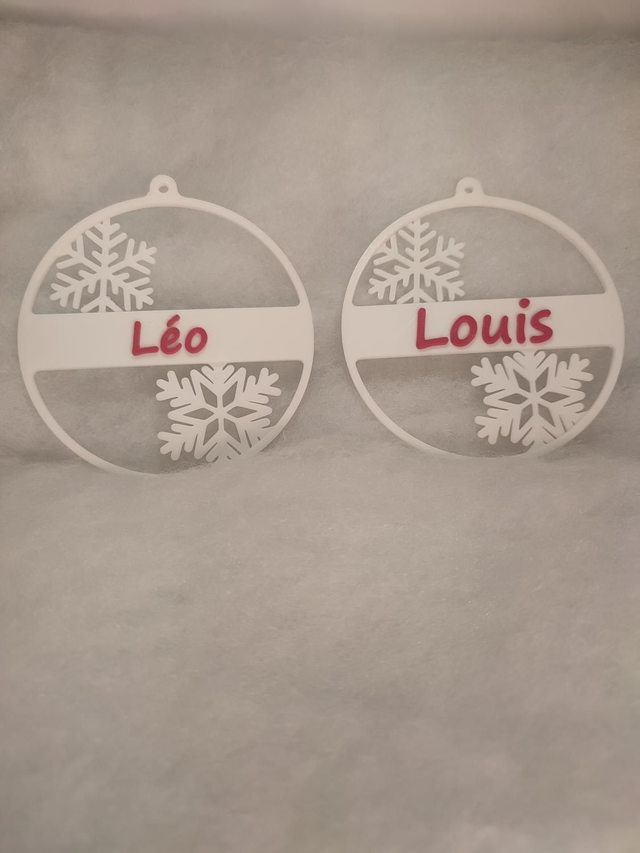 Boule prénom personnalisée 