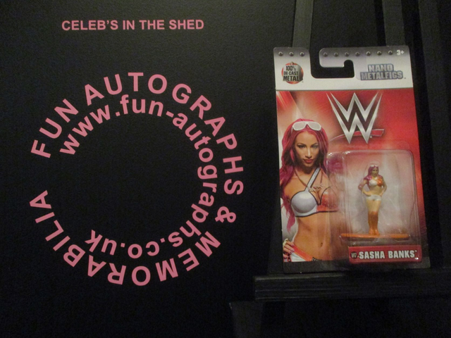 Sasha Banks - Nano Metalfigs Original Sealed Packet