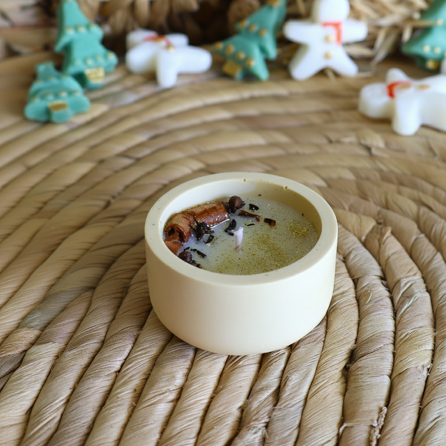 Mini Bougie Noël - Chocolat chaud ☕