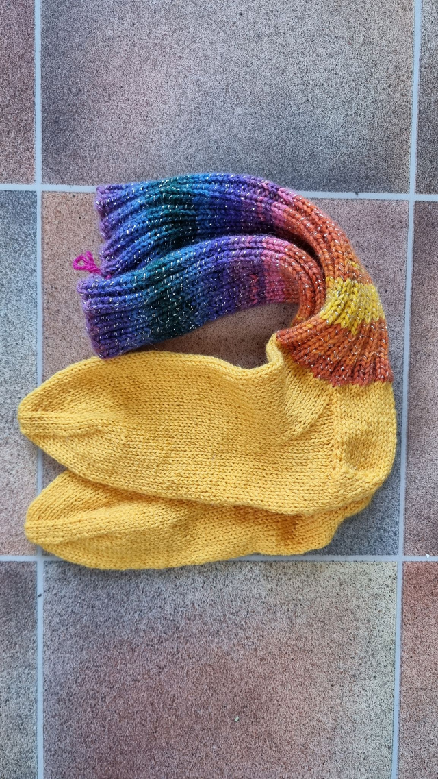 Sockor stickade