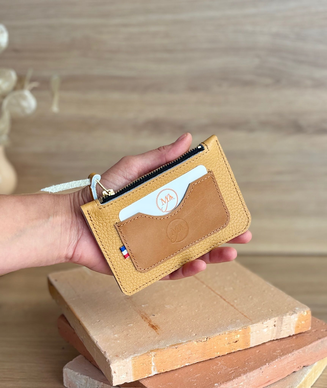 Porte cartes-Porte monnaies Fauve