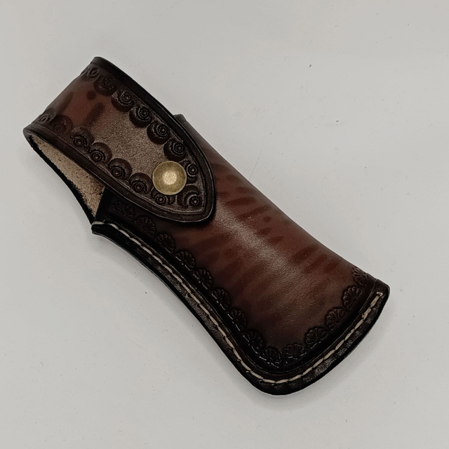 Kožené puzdro na skladací nôž 004