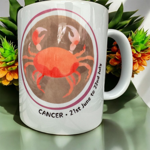 Cancer Zodiac Sign Mug
