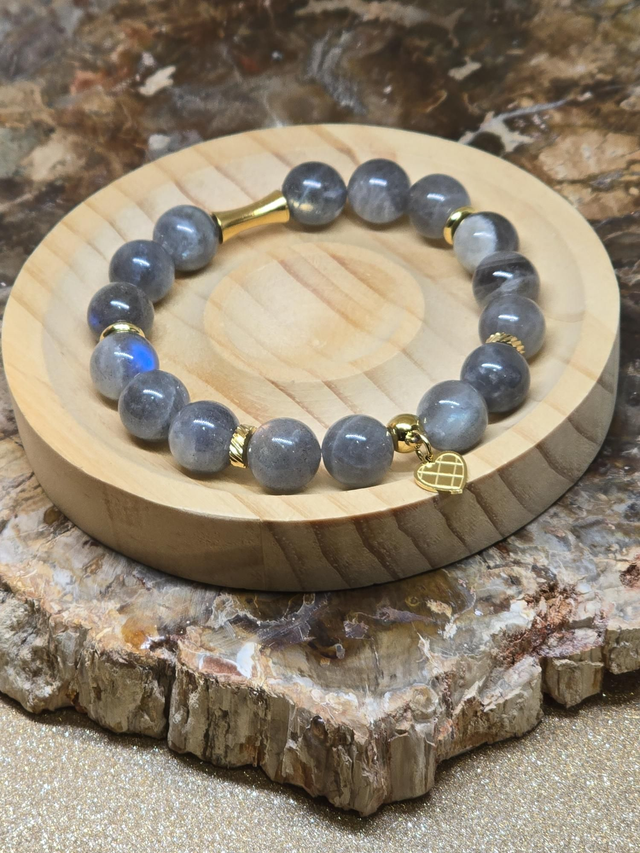 Bracelet Labradorite en 1 cm