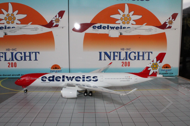 Edelweiss A350-900 (HB-IHC), 1:200, lim Ed. 162 Stück