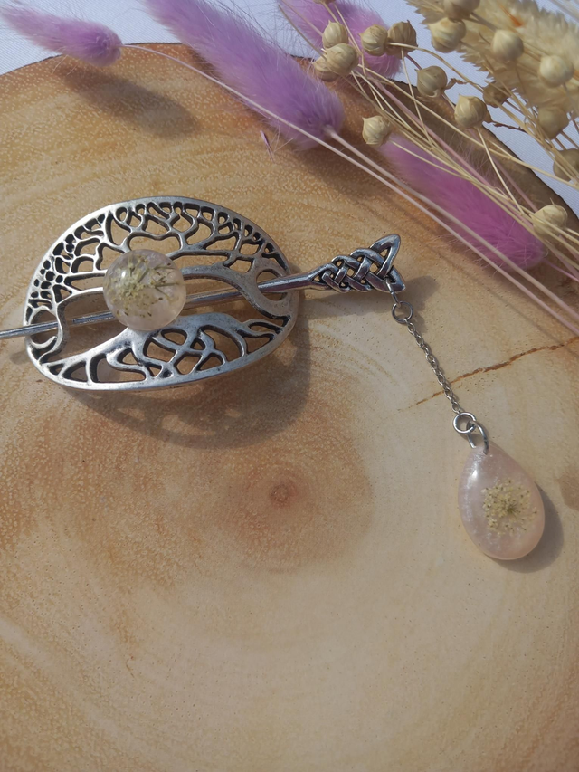 Barrette arbre de vie