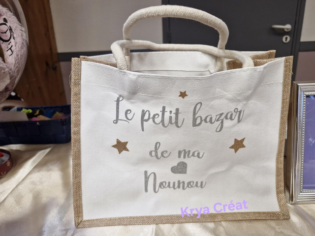 Sac en jute ( taille M)