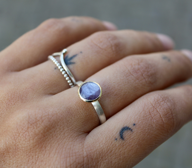 •Ring  Saphir• / 585 GG