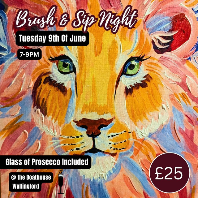 Brush &amp; Sip Night @ The Boathouse - June 9th  