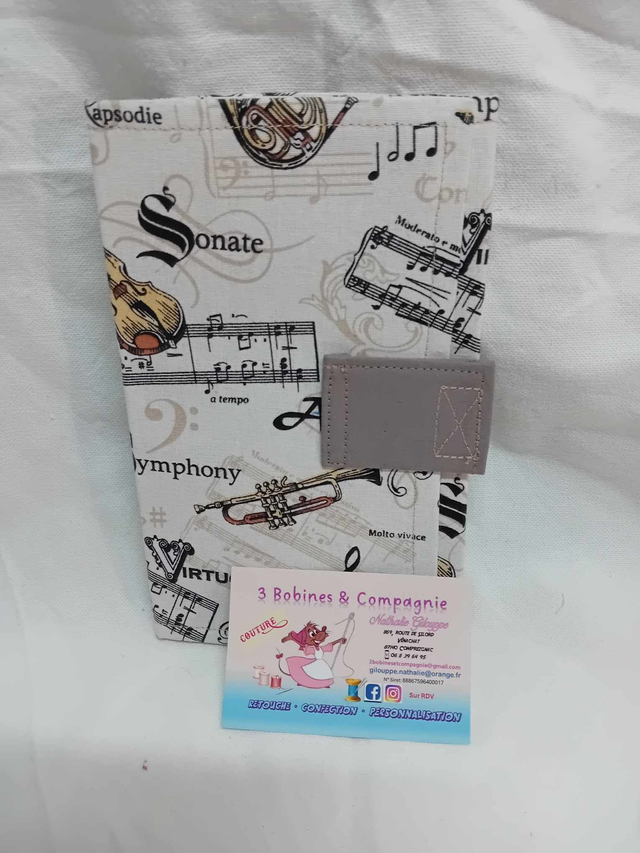 porte document véhicule "musique"