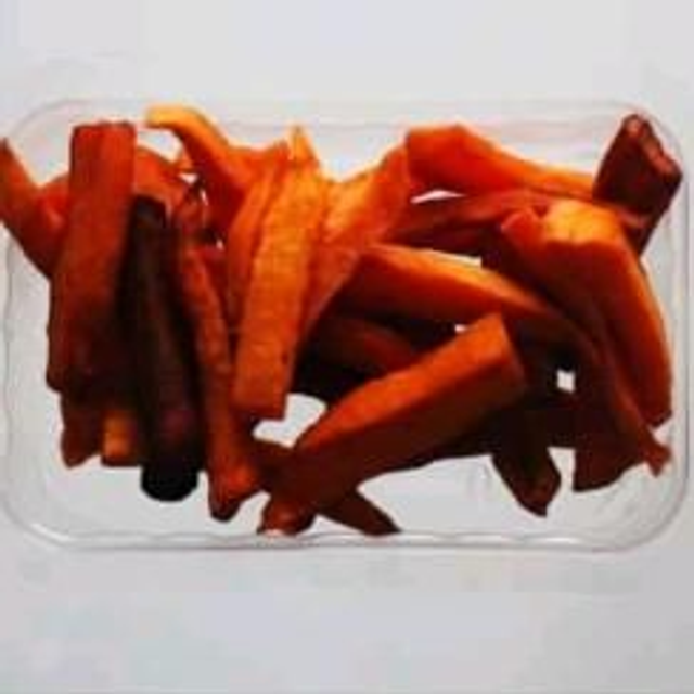 Frites de Patate Douce la barquette 