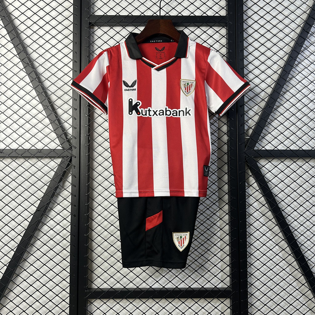 Conjunto camiseta + pantalón NIÑOS 1ª Athletic de Bilbao 25-26