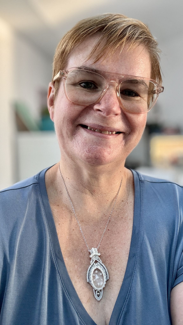 Pendentif Neige Givrée