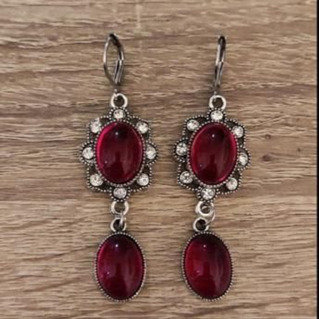 Boucles d'oreilles inspiration Bridgerton 