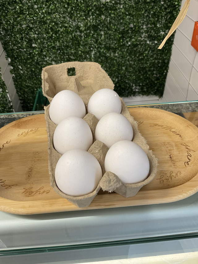 Large White Eggs