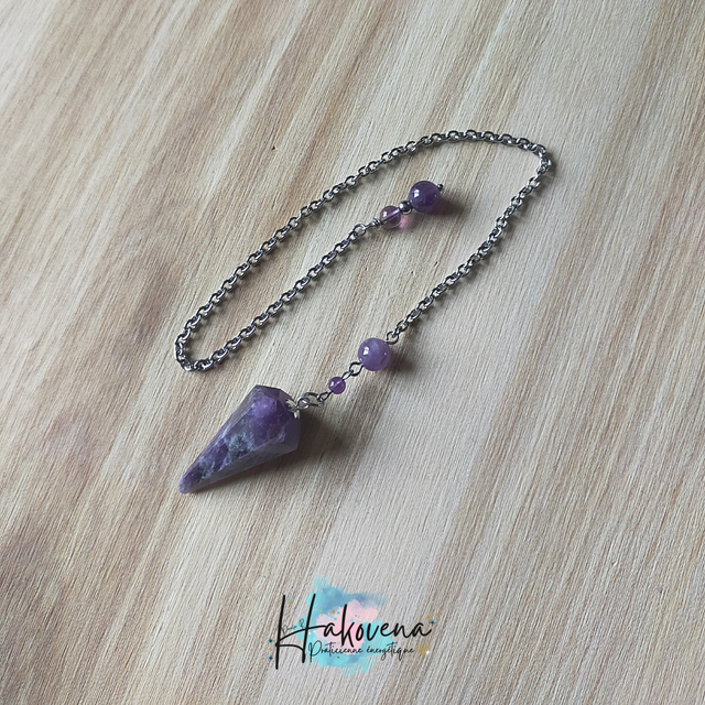 Pendule Facettée Améthyste - 0099PD