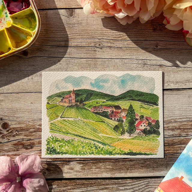 Carte « vignoble alsacien »